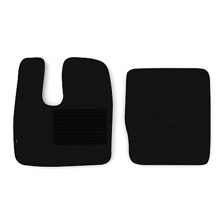 Covor compartiment picioare F-CORE cabina ingusta M L XL LX XLX sofer + pasager cantitate in set 2 szt. material - velours culoare - negru MAN TGA TGL I 06.99- F-CORE F-CORE MT04 BLACK