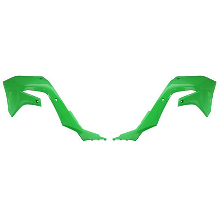 Kituri de plastic Radiator covers colour Green KAWASAKI KX 250/450 2019-2023 CEMOTO 8423400007 CEM