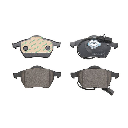 Set placute de frana Fata cu senzor de uzura integrat cu suplimente AUDI A4 B5 A4 B6 A4 B7 A6 C4 A6 C5 A6 C6 SEAT EXEO EXEO ST SKODA SUPERB I VW PASSAT B5 1.6-4.2 01.95-05.13 BRECK 21938 00 701 10