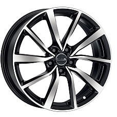 Janta aliaj PKW Verificati kit-ul de montare al jantei 8x18 5x1143 CH 76 ET: 40 Janta aluminiu  MERCEDES A V177 A W168 A W169 A W176 A W177 01.75- MAK Panorama Oglinda neagra MAK F8080OABM40FF