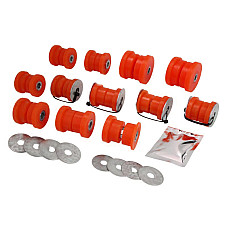 Bucsa suspensie Polyurethane bushings set 12pcs rear axle L/R hardness: 75 Sha AUDI AUDI 80 B4 A4 B5 09.91-09.01 DEUTER DEUAB4QKPL1