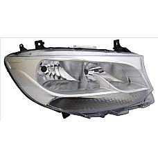Far Headlamp R H15/H7 electric with motor MERCEDES SPRINTER 907/910 06.18- TYC TYC 20-17637-05-2