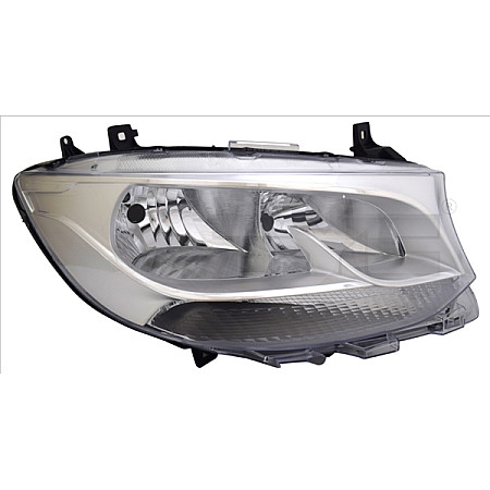 Far Headlamp R H15/H7 electric with motor MERCEDES SPRINTER 907/910 06.18- TYC TYC 20-17637-05-2