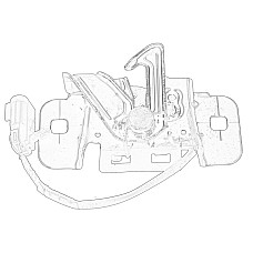 Inchizatoare capota Engine bonnet lock OPEL INSIGNIA B 03.17-12.19 OE OPEL 39086595