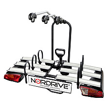 Suport biciclete pliabil cu fixare pe carligul de remorcare Asura 3, pentru 3 biciclete