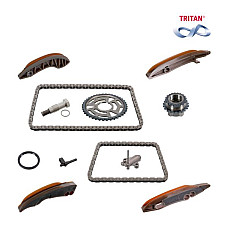 Chit lant de distributie Timing set chain + sprocket BMW 1 F20 1 F21 1 F40 2 F22 F87 2 F23 2 F45 2 GRAN COUPE F44 2 GRAN TOURER F46 3 F30 F80 3 F31 2.0D/2.0DH 06.10- SWAG SW33102022
