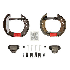 Set saboti frana Set tambur frana sabot cilindru arcuri FORD ESCORT CLASSIC ESCORT VI FIESTA III FIESTA IV KA PUMA 1.25-1.8D 03.89-11.08 TRW AUTOMOTIVE GSK1674