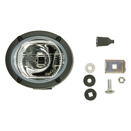 Lumina de lucru Lampa de lucru H3 12/24V 70W lungime: 104mm inaltime: 120mm adancime: 100mm carcasa din plastic Conector AMP montare laterala Optica FF WESEM LOR4.39040.02
