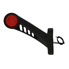 Lampa gabarit Outline marker lights L Red/White LED 12/24V WAS 889L W77.1STAR