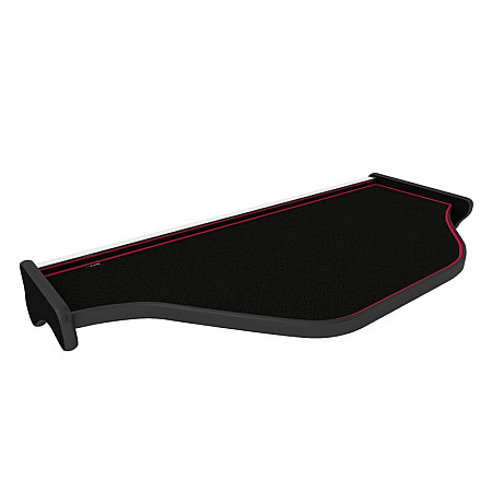 Raft interior cabina ofer Raftul cabinei mijloc mijloc culoare: rosu serie: CLASSIC DAF F-CORE F-CORE PK69 RED