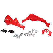 Plastic off-road Hand-guards OUTRIDER colour: red with universal fitting kit CEMOTO 8306600003 CEM