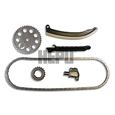 Chit lant de distributie Timing set chain + sprocket VOLVO V40 NISSAN PRIMASTAR OPEL VIVARO A RENAULT TRAFIC II SMART CABRIO CITY-COUPE CROSSBLADE FORFOUR FORTWO ROADSTER 0.6-1.9D 07.98- HEPU HEP21-0042