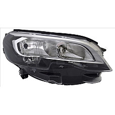 Far Headlamp L H1/H7/W21W electric with motor PEUGEOT EXPERT TRAVELLER 03.16- TYC TYC 20-17602-05-2