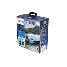 Bec incandescent LED light bulb Set 2pcs H4 12/24V P43T-38 no certification of approval Ultinon Pro9100 HL PHILIPS PHI 11342U9100X2