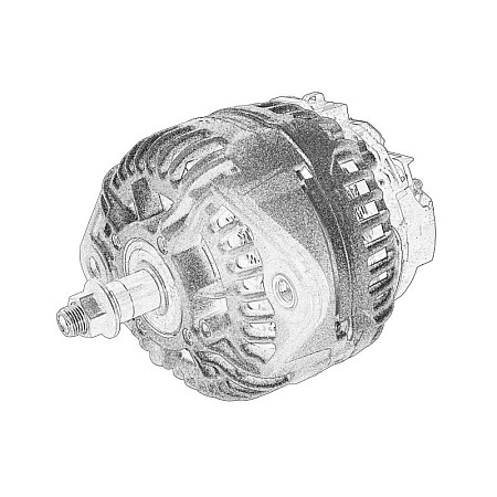 Alternator  NEW HOLLAND D125C D150C D180 D180C 110 110B 110D 130 130B 130C 130D 130TC 170B 170C T2 170C T3 170D 190C 190D 230C 270C 300C OE CASE 84383847-CNH