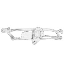 Legaturi stergator parbriz Windscreen wiper mechanism front with motor CITROEN NEMO FIAT FIORINO / QUBO PEUGEOT BIPPER 08.11- OE FIAT 1371045080