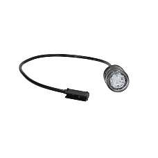 Lampa gabarit Outline marker lights L/R MONOPOINT II white LED embossed hose length 500 12/24V MONOPOINT II ASPOCK A31-6704-097