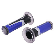 Miner Grips ghidon diametru 22 24mm lungime 120mm Culoare drum negru albastru gri Harri's buc ARIETE 01687 AA