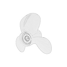 Elice Propeller number of blades: 3 propeller diameter in inches 2: 11125inch bolt pitch: 13inch rotation direction: right OE YAMAHA 69W459450000
