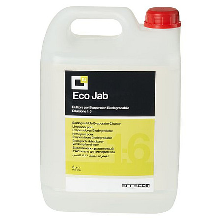 Solutie de curatat si clatit sisteme A/C ERRECOM ECO JAB koncentrat 1:6  - Biodegradowalny plyn czyszczenia parownikow klimatyzacji 5 litrow. Usuwa zanieczyszczenia i spowalnia powstawanie nowych. Nie wymaga splukiwania ERRECOM ER AB1071.P.01
