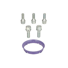 Trusa de montare a jantei de aliaj Fitting kit FZ29 74.1-72.6 B C17D30 60 cone M14x15 L30 1 kit / 1 wheel - 5 holes ITWHEELS ITW49094