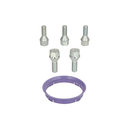 Trusa de montare a jantei de aliaj Fitting kit FZ29 74.1-72.6 B C17D30 60 cone M14x15 L30 1 kit / 1 wheel - 5 holes ITWHEELS ITW49094