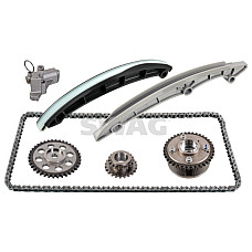 Chit lant de distributie Timing set chain + sprocket VW CC B7 EOS GOLF VI SCIROCCO III SHARAN TIGUAN 1.4 09.07- SWAG SW33108200