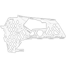 Suport, bara protectie Suport bara Fata Dreapta plastic sub far VW PASSAT ALLTRACK B8 PASSAT B8 1.4-2.0D 08.14- OE VW 3G0 807 178