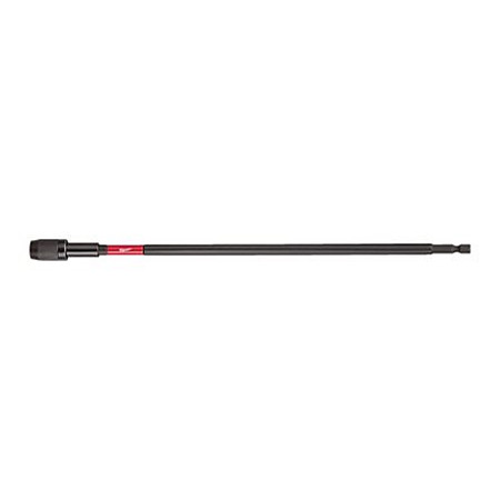 "Surubelnite, biti Bit adapter/holder HEX socket / drive inch: 1/4"" extra long length: 300 mm" MILWAUKEE 4932471825