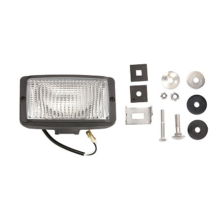 Lumina de lucru Lampa de lucru H3 12V 55W lungime: 138mm inaltime: 78mm adancime: 68mm bec 12V carcasa din plastic sirma 015m WESEM LPR6.27382.01