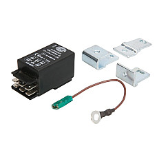 Modul semnalizare intrerupator indicator de trafic 12V 2+1+1x21W 8x21W FENDT 200 CASE IH 400 500 5000 MAXXUM 600 700 800 DEUTZ FAHR 10000 AGROPRIMA AGROSTAR / AGROSTAR DX AGROXTRA 01.68- HELLA 4DN008 768-191