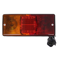 Lampa spate Rear lamp 12V with indicator with stop light reflector JCB 1010118COBO