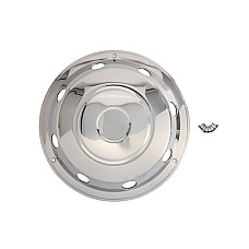 Capac roata Wheel cap front material: stainless steel rim diameter: 175inch Convex with holes CLAMP CL17.5HF-COV EX
