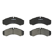 Set placute de frana Fata/Spate IVECO DAILY I DAILY II DAILY III DAILY IV DAILY LINE DAILY TOURYS DAILY V RVI MASCOTT CITROEN JUMPER NISSAN NT400 CABSTAR 2.0D-Electric 01.85- ABE C1E009ABE