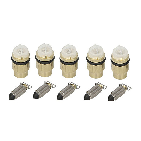 Cui poantou Carburettor needle valve with a socket quantity per packaging:5pcs SUZUKI LT-A LT-F VX YAMAHA FJ FZ XJ YX 500-1200 1984-2002 TOURMAX FVS-205/5