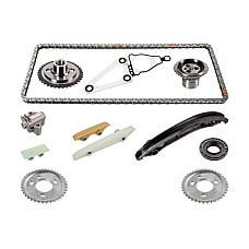 Chit lant de distributie Timing set chain + sprocket FORD RANGER TRANSIT TRANSIT V363 LAND ROVER DEFENDER 2.0D/2.2D 04.11- SWAG SW33101335