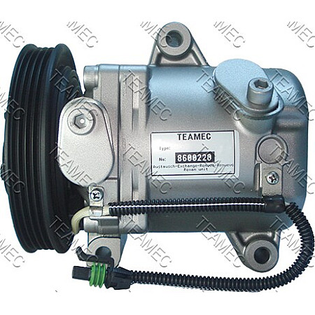 Compresor, climatizare Air-conditioning compressor SMART FORTWO 0.7/1.0 01.04- TEAMEC TM8600220