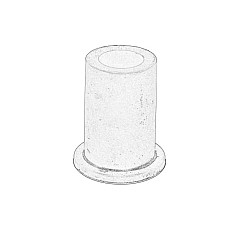 Bucsa arc foi Shackle pin bush rear/top FORD RANGER 2.2D/3.2D 04.11- OE FORD 1729345