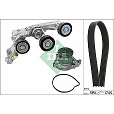 Pompa apa + Set curea transmisie cu caneluri V-belts set with rollers MERCEDES A W169 B W245 2.0D 09.04-06.12 INA 529 0148 30