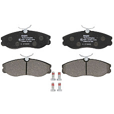 Set placute de frana Fata FORD MAVERICK LDV CUB NISSAN SERENA TERRANO II VANETTE CARGO 1.6-3.0D 06.91-09.07 DELPHI LP0847
