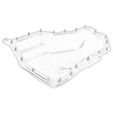 Baie de ulei DS DS 5 CITROEN C4 GRAND PICASSO I C4 II C4 PICASSO I C5 III C8 DS4 DS5 JUMPY II FIAT SCUDO FORD C-MAX II FOCUS III GALAXY II GRAND C-MAX KUGA I 2.0D/2.0DH 03.06- OE PEUGEOT 0301Q4