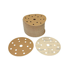 Abrazivi GOLD Hartie abraziva: disc scai numar gauri: 15 gradatie: P150 diametru:150mm culoare: bej ambalaje 100 buc SUNMIGHT SUN44309