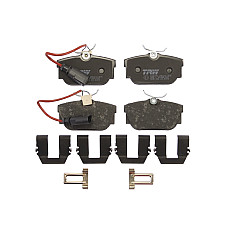 Set placute de frana Spate cu suplimente FORD GALAXY I SEAT ALHAMBRA VW SHARAN TRANSPORTER IV 1.8-2.8 07.90-03.10 TRW AUTOMOTIVE GDB1326
