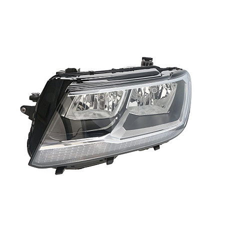Far Lampa frontala Stanga halogen H7/H7/PW24W electric cu motor bec culoare semnalizator: portocaliu VW TIGUAN MAGNETI MARELLI 710301101201