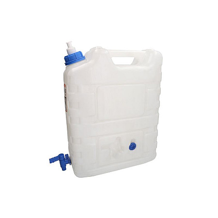 Bidon apa Water tank white 20l with soap dispenser with food certificate BORG POJ006