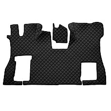 Covor compartiment picioare F-CORE pe intregul etaj podea plata scaun pasager convertibil cantitate in set 2 szt. material - piele matlasata eko culoare - negru SCANIA LPGRS 09.16- F-CORE F-CORE FL45 BLACK