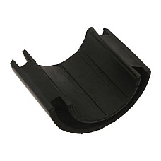 Bucsa, bara stabilizatoare Bucsa bara stabilizatoare Fata half-bearing diametru interior: 64mm diametru exterior: 97mm lungime: 81/97mm IVECO EUROCARGO I-III EUROTECH MP EUROTECH MT 01.91-09.15 FEBI FE40432