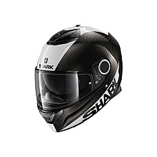 Cati integrale Casca casca cu fata intreaga SHARK SPARTAN CARBON SKIN culoare alb/negru marime XS SHARK HE3400E-DWS-XS