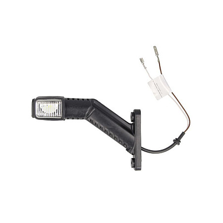Lampa gabarit Outline marker lights R SUPERPOINT IV Orange/Red/White LED surface hose length 250mm on long arm 24V ASPOCK A31-3102-024