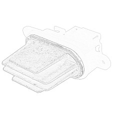 Rezistor, ventilator habitaclu Air blower regulation element blower resistor RENAULT LAGUNA LAGUNA III 1.5D-3.5 10.07-12.15 OE RENAULT 27 15 020 60R
